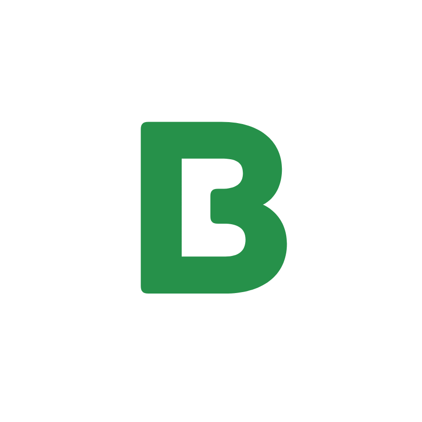 B